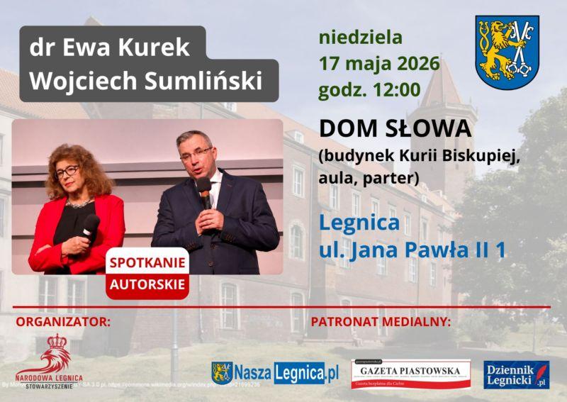 Spotkanie autorskie z dr Ewą Kurek i Wojciechem Sumlińskim