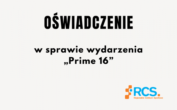 Nie będzie Gali PRIME 16. RCS wypowiedziało umowę organizatorom