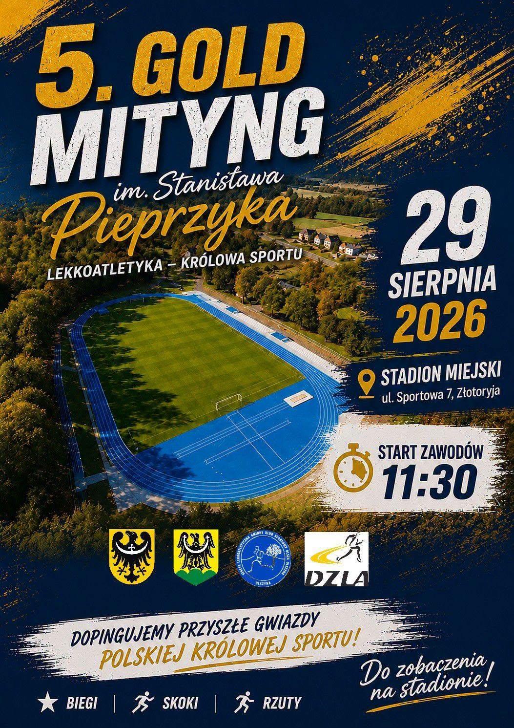 Złotoryja stanie się stolicą lekkiej atletyki! Na stadionie powalczą o medale i rekordy