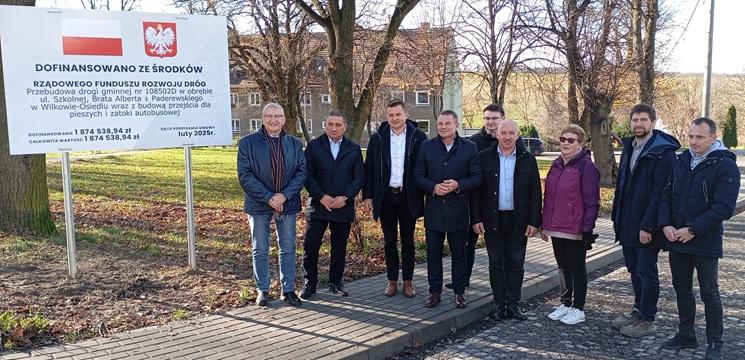 Zakończono modernizację dróg gminnych w Wilkowie w gminie Złotoryja