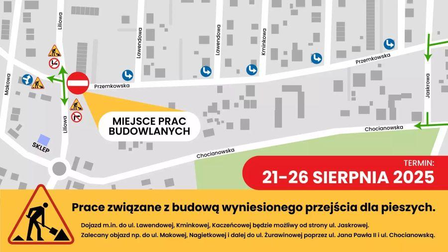  Kolejne bezpieczne przejście na ulicy Przemkowskiej 
