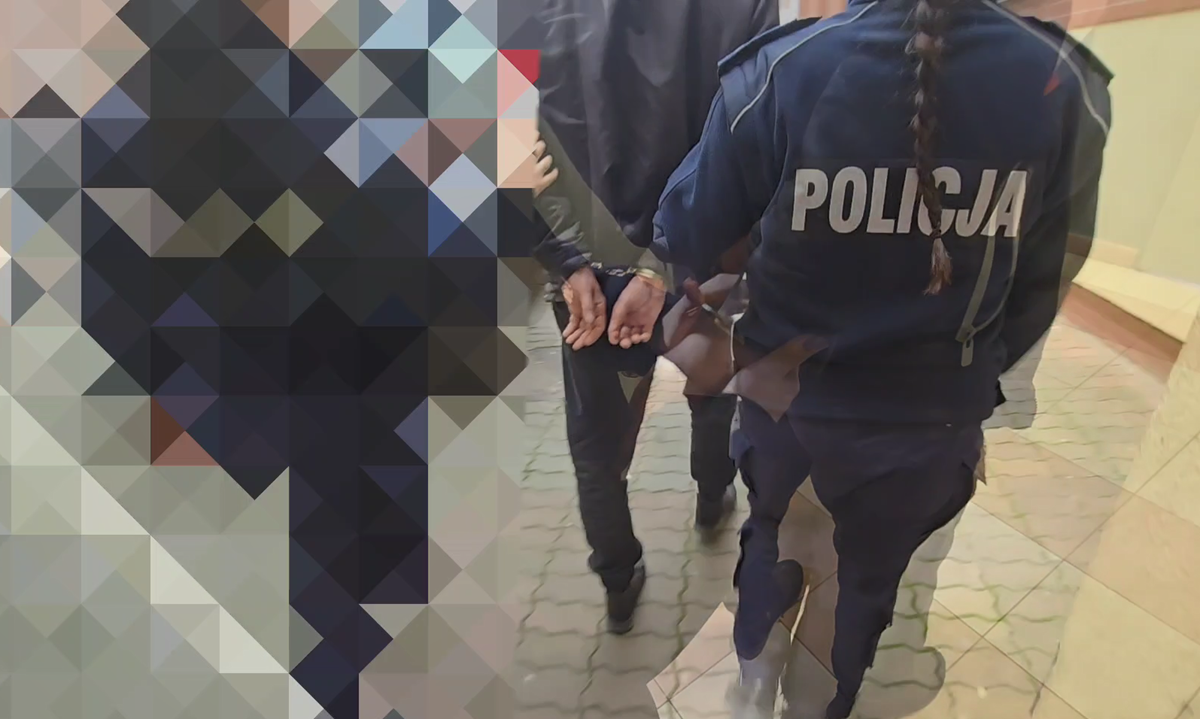 Obscenicznie się zachowywał. Zaczepiał kobiety na przystanku kolejowym