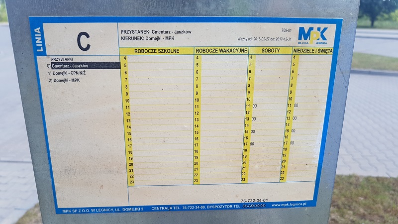 rozklad autobusu c fot jagoda balicka