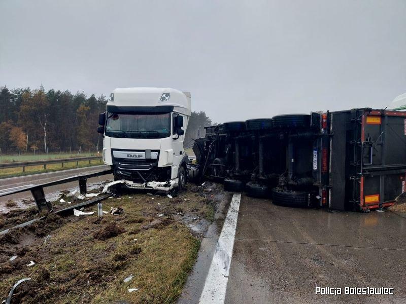 Autostrada A4 w kierunku granicy nieprzejezdna