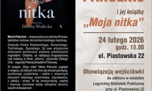 Spotkanie z Marią Pakulnis i jej książką 