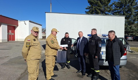 Samochód operacyjny dla OSP w Chobieni