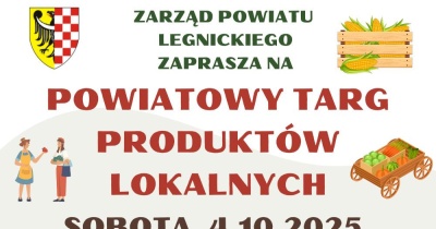 Powiatowe Targi Produktów Lokalnych już 4 października