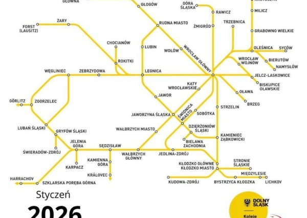Koleje Dolnośląskie 10 lat później. Jak zmieniła się sieć połączeń?