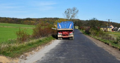 Remont drogi z Naroczyc przez Górzyn do Olszan