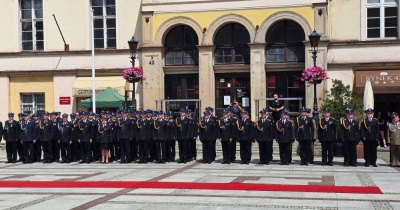 Powiatowe Obchody Dnia Strażaka i sztandar dla PSP w Złotoryi (FOTO)