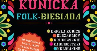 Zapraszamy na tradycyjną Folk Biesiadę w Kunicach