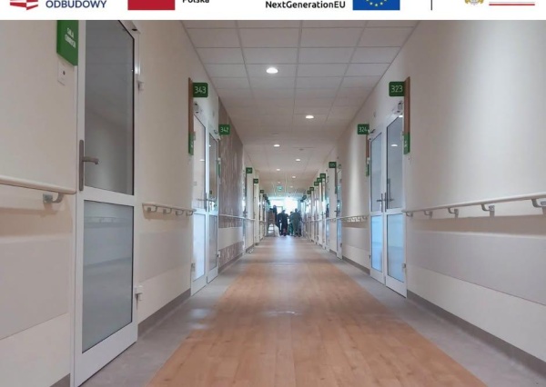 Szpital w Złotoryi rośnie w siłę. Powstał nowoczesny Oddział Opiekuńczo-Leczniczy za blisko 18 mln zł