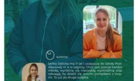 Po Majówce spotkanie z 11-letnią autorką książek Leną Sielicką !