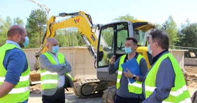 Trwa przebudowa oczyszczalni ścieków w Raszówce