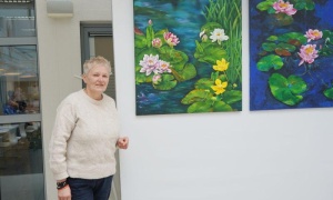 Sztuka, która inspiruje – „Nenufary – piękno natury” w CDT Medicus (FOTO)