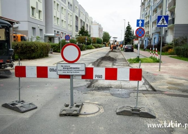 Remont ulic: Orlej, Sportowej i Norwida