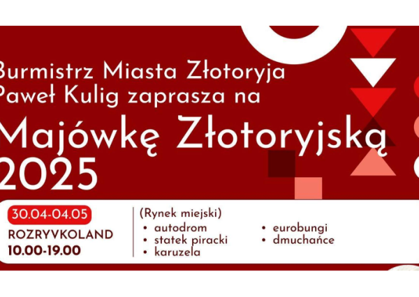  Jak spędzić majówkę? Oto propozycje Złotoryi 