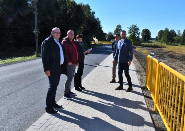 Bezpiecznie i wygodnie w gminie wójta A.Wołkowskiego