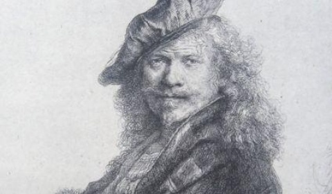Rembrandt van Rijn Mistrza portret własny w Galerii Pałacyk