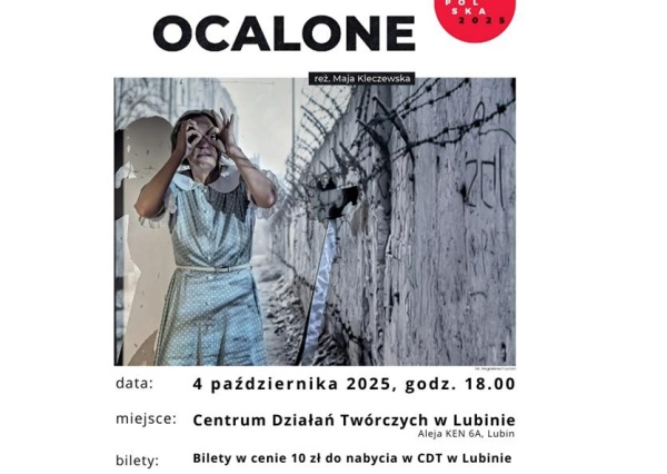 Spektakl „Ocalone” – historia, która nie pozwala milczeć