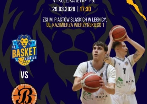 Koszykarskie emocje w Legnicy
