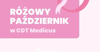 Różowy Październik w CDT Medicus – profilaktyka zdrowia kobiet w centrum uwagi