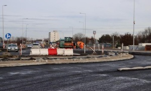 Budowa ronda turbinowego na ul. Jaworzyńskiej. Zmiana organizacji ruchu