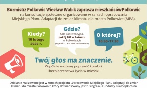 W Polkowicach chcą porozmawiać o zmianach klimatu 