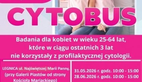 Zadbaj o zdrowie w „Cytobusie”