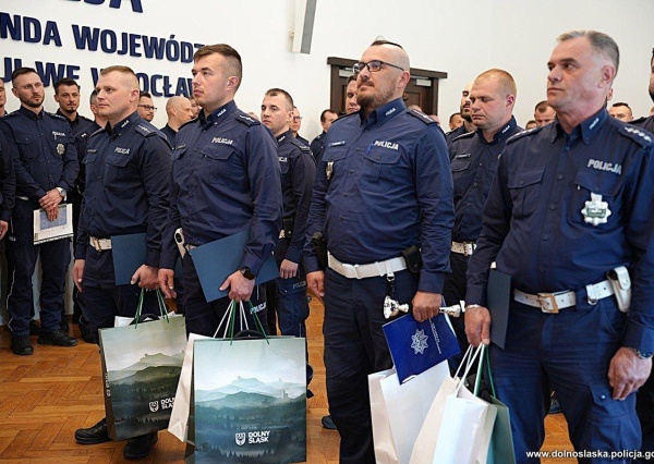 Złotoryja ma policjanta na medal. I to złoty medal !