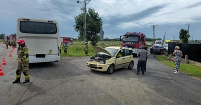 Wypadek szkolnego autobusu