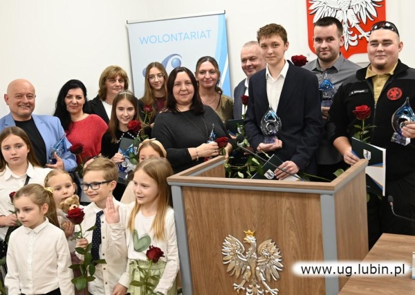 Wolontariusze Roku 2025 w gminie Lubin