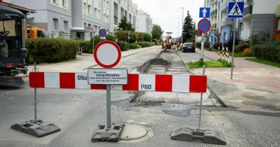 Remont ulic: Orlej, Sportowej i Norwida