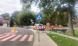 Rozpoczęto I etap remontu mostu nad rzeką Skorą w ciągu ulicy Wolności