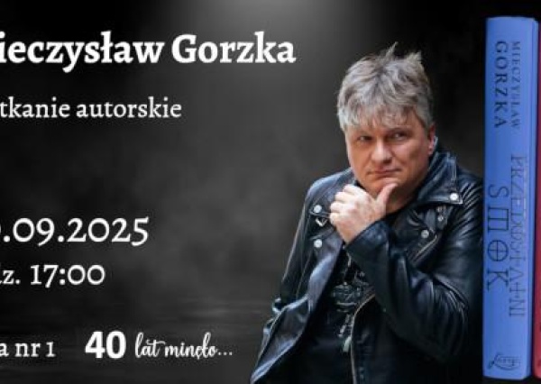 Mieczysław Gorzka - spotkanie autorskie 