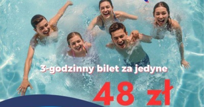 Relaks, który się opłaca! Aquapark Polkowice wprowadza nowy bilet 3-godzinny
