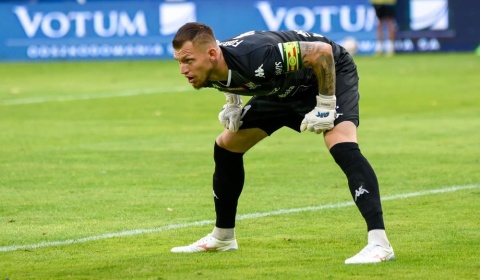 W Legnicy zamurował bramkę. Konrad Forenc bohaterem Podbeskidzia