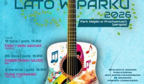 Akustyczne Lato w Parku 2026