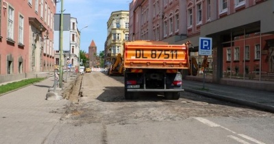 Trwa przebudowa ul. Gwarnej i Złotoryjskiej. Zmiana organizacji ruchu