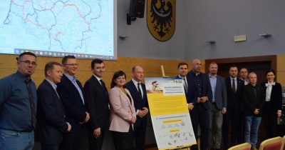 Rudna w projekcie Cyklostrady Dolnośląskiej