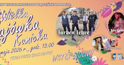 Wielka Kunicka Majówka: rock i moc lokalnych atrakcji nad Jeziorem Kunickim