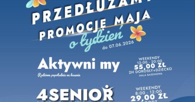 Aquapark Polkowice przedłuża promocję!