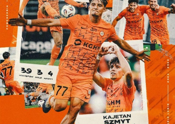 Kajetan Szmyt odchodzi z KGHM Zagłębia Lubin