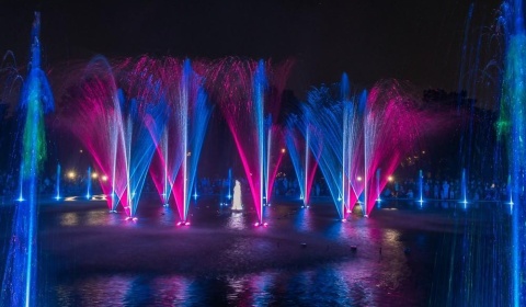 Pokaz fontann - inauguracja sezonu 2024