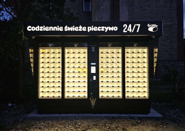 Największy chlebomat na świecie uruchomiono w Bolkowie