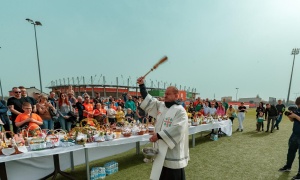 Wielkanocna tradycja na stadionie Zagłębia Lubin