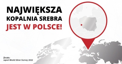 KGHM największą kopalnią srebra na świecie