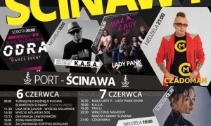 Dni Ścinawy w pierwszy weekend czerwca. Na bogato w porcie