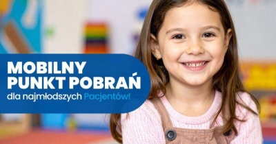 Mobilny punkt pobrań CDT Medicus - dla najmłodszych pacjentów