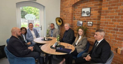Wizyta partnerskiej gminy okazją do przeglądu lokalnych inwestycji. Niemcy pod wrażeniem
